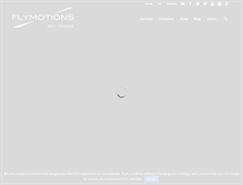 Tablet Screenshot of flymotions.com